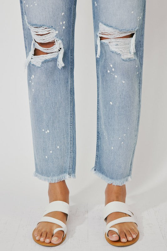KanCan -Hi Rise Slim Straight Jeans