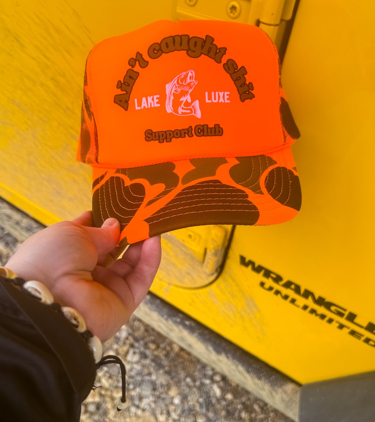 Ain’t Caught Shit - Support Club trucker - made to order