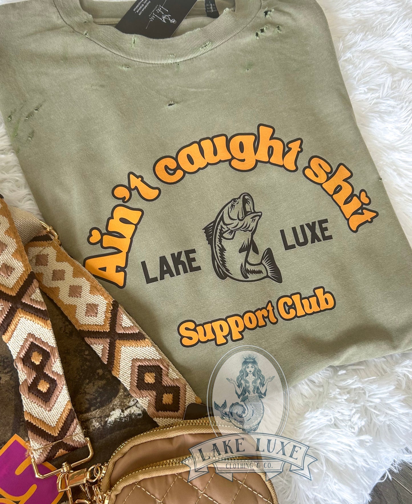 Ain’t caught shit - made to order- choose style *men’s sizing*