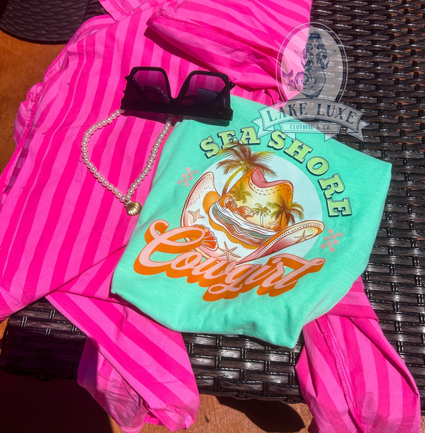 Seashore Cowgirl*CC*Adults/Kids *Made to order