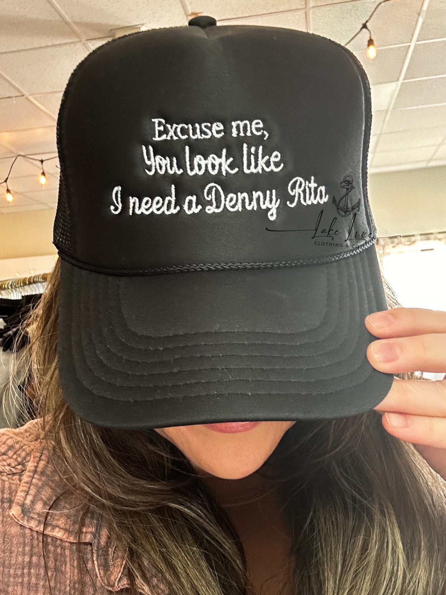 Excuse me you look like I need a Denny Rita hat - made to order