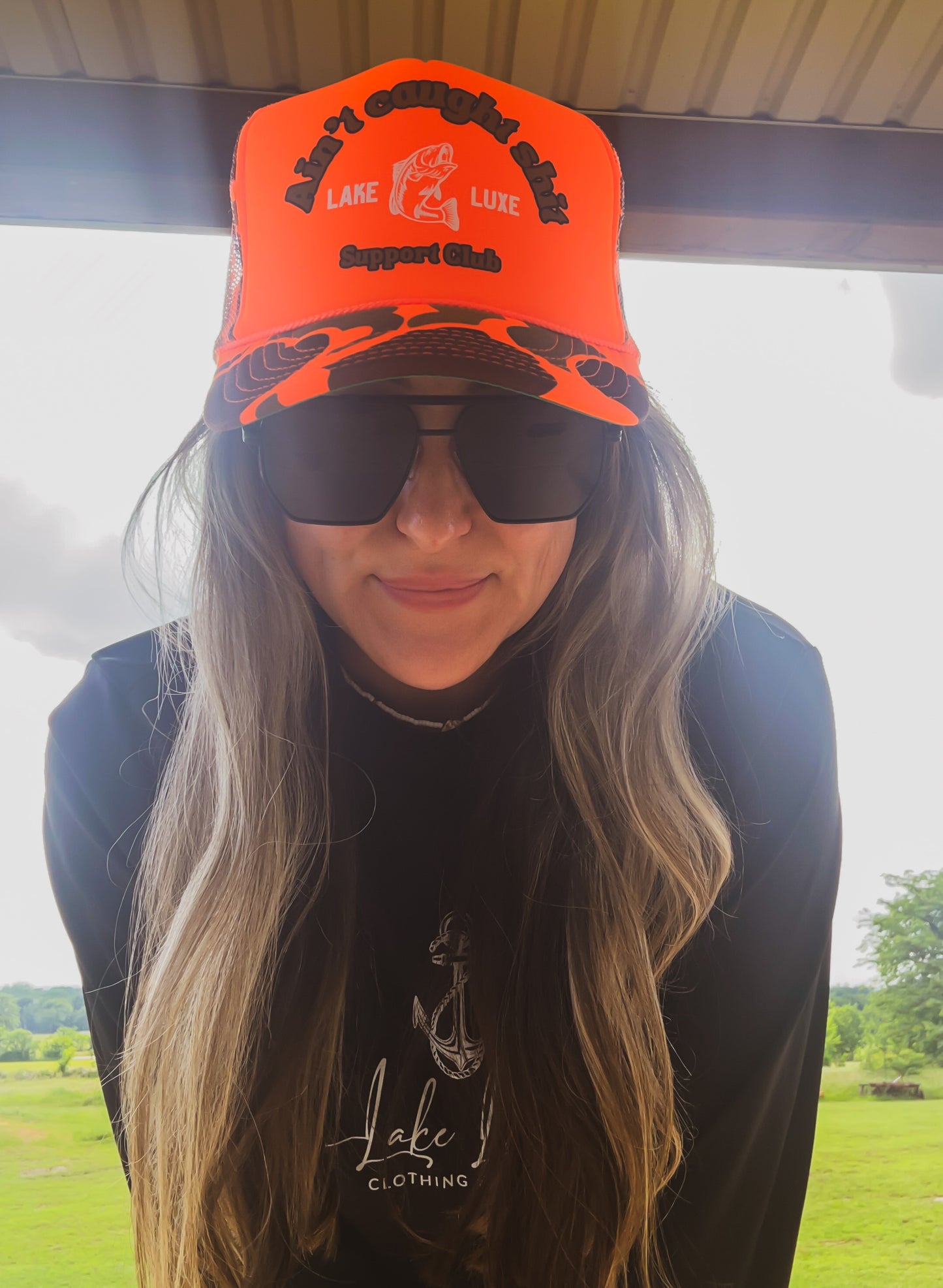 Ain’t Caught Shit - Support Club trucker - made to order