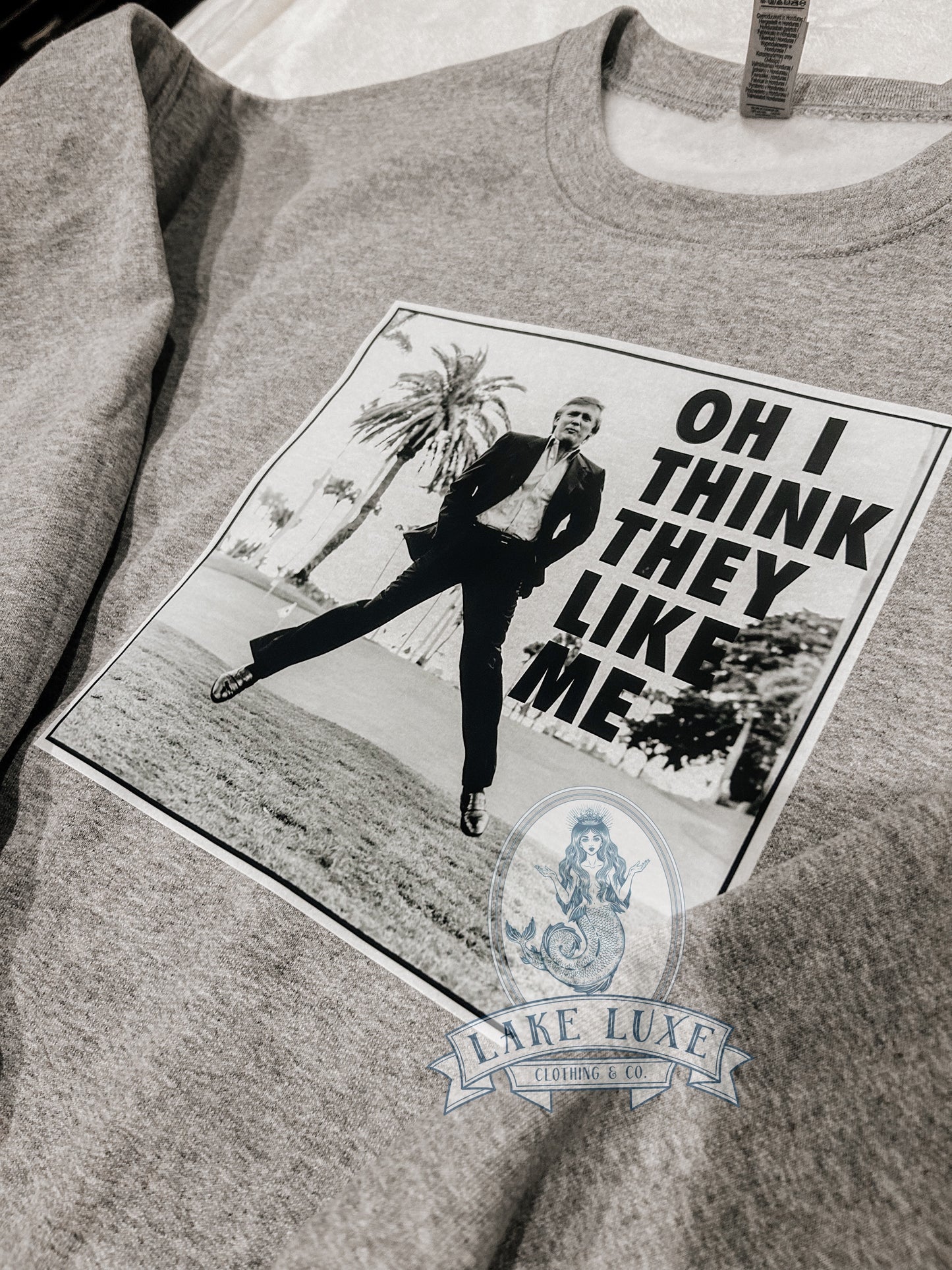 🔥pre order🔥 MAGA TRUMP- oh I think they like me sweatshirt