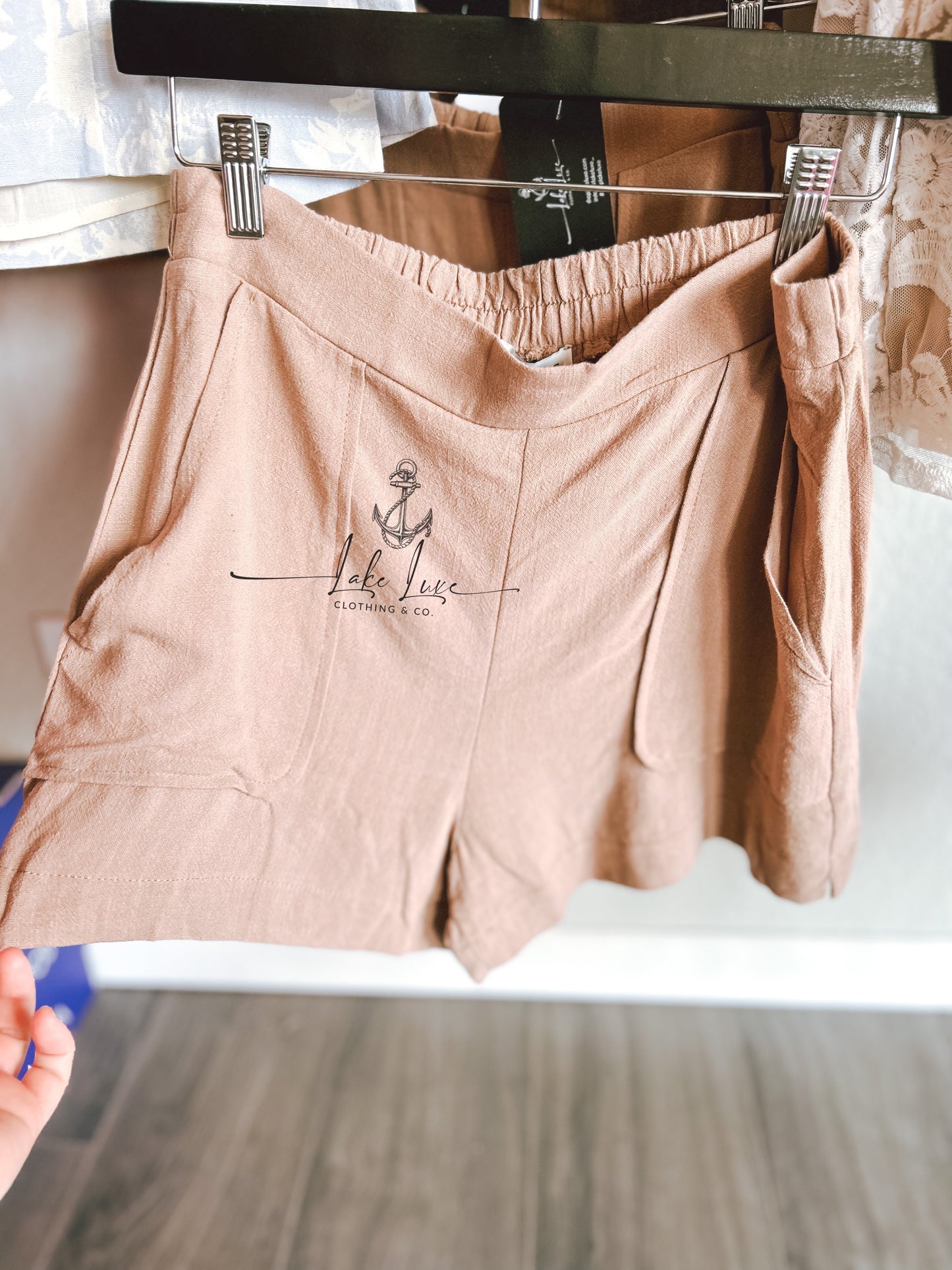 Light brown shorts