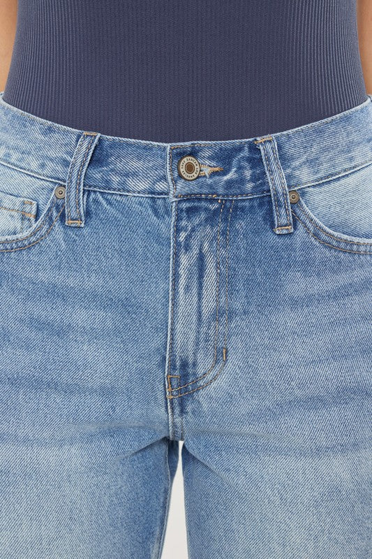 KanCan - Hi Rise destroyed mom jean