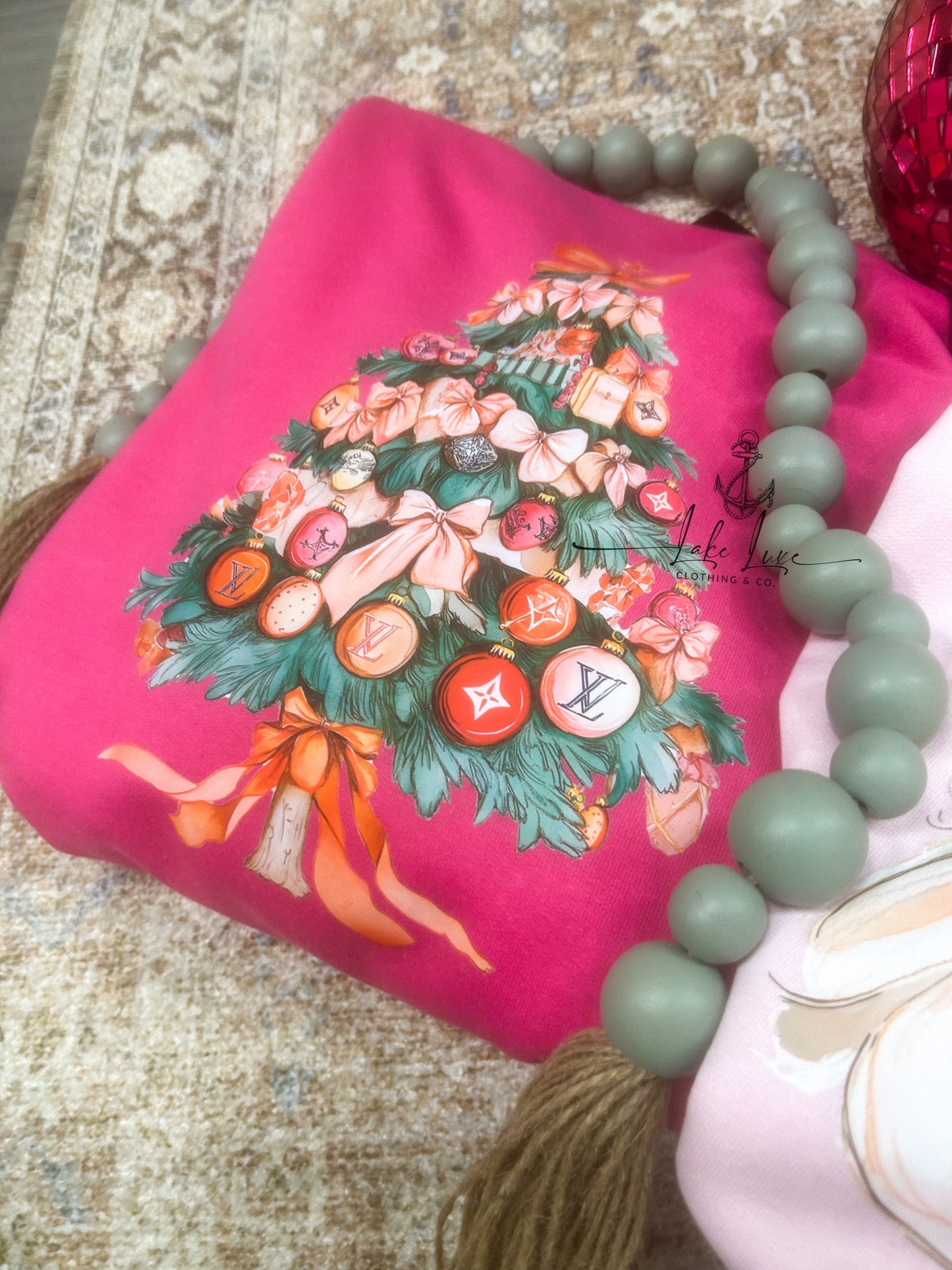 Bougie tree - Gildan sweatshirt 🎄made to order