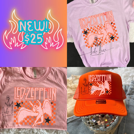 Rock tees - Led Zepplin - made to order!