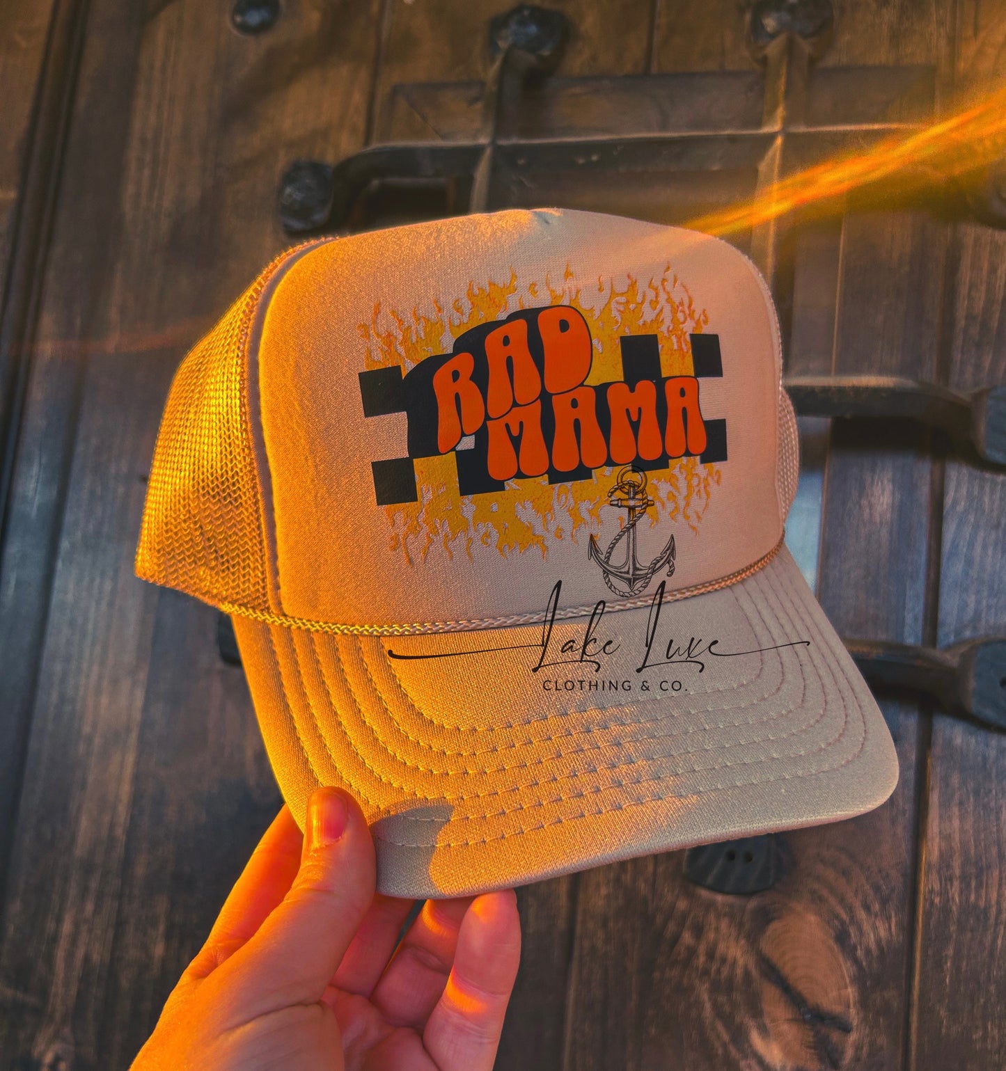 Rad Mama - trucker hat - made to order
