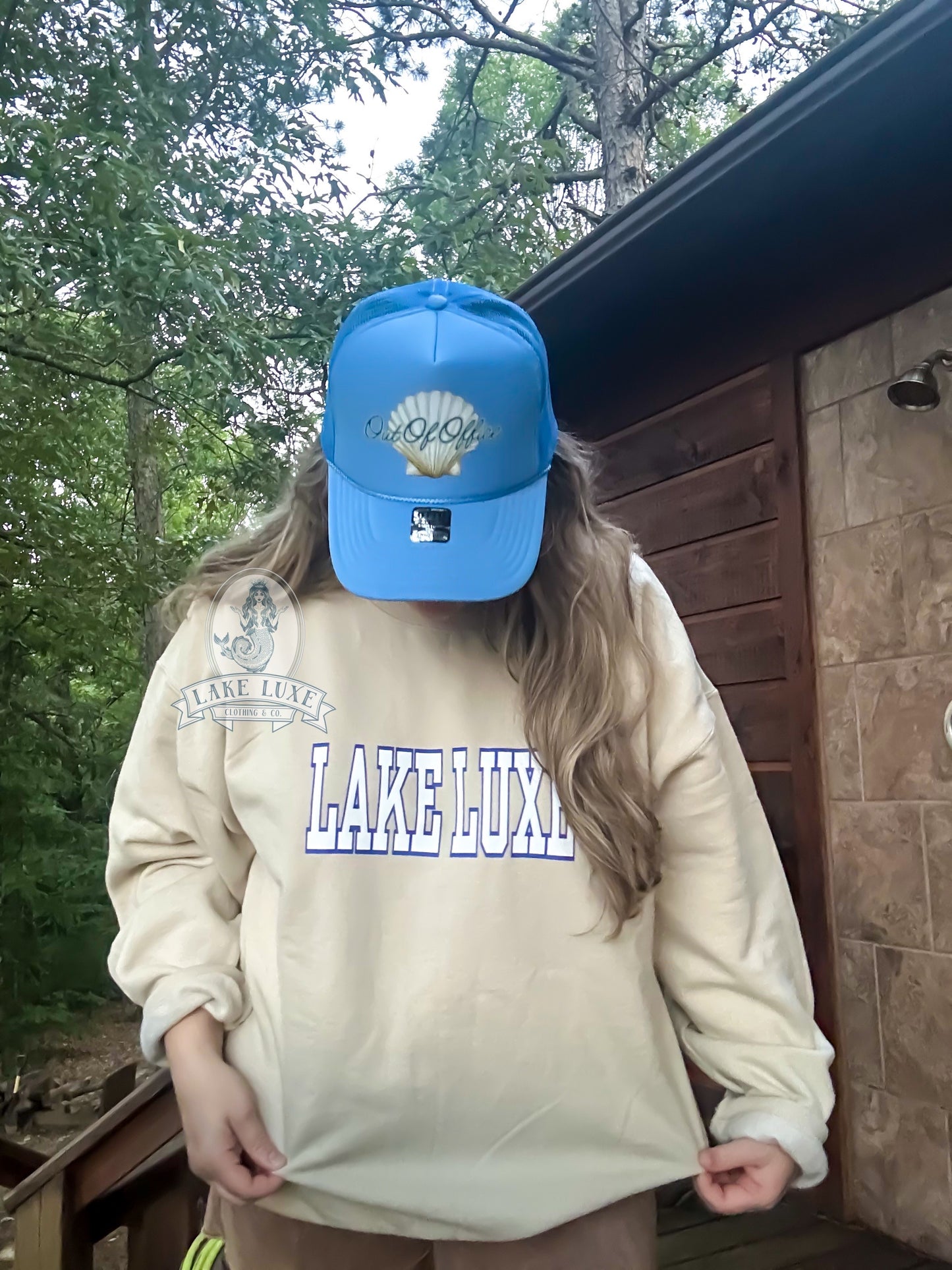 Lake Luxe - sand sweatshirt unisex - made to order